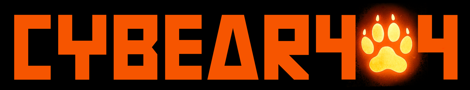 Cybear404 Wordmark Logo